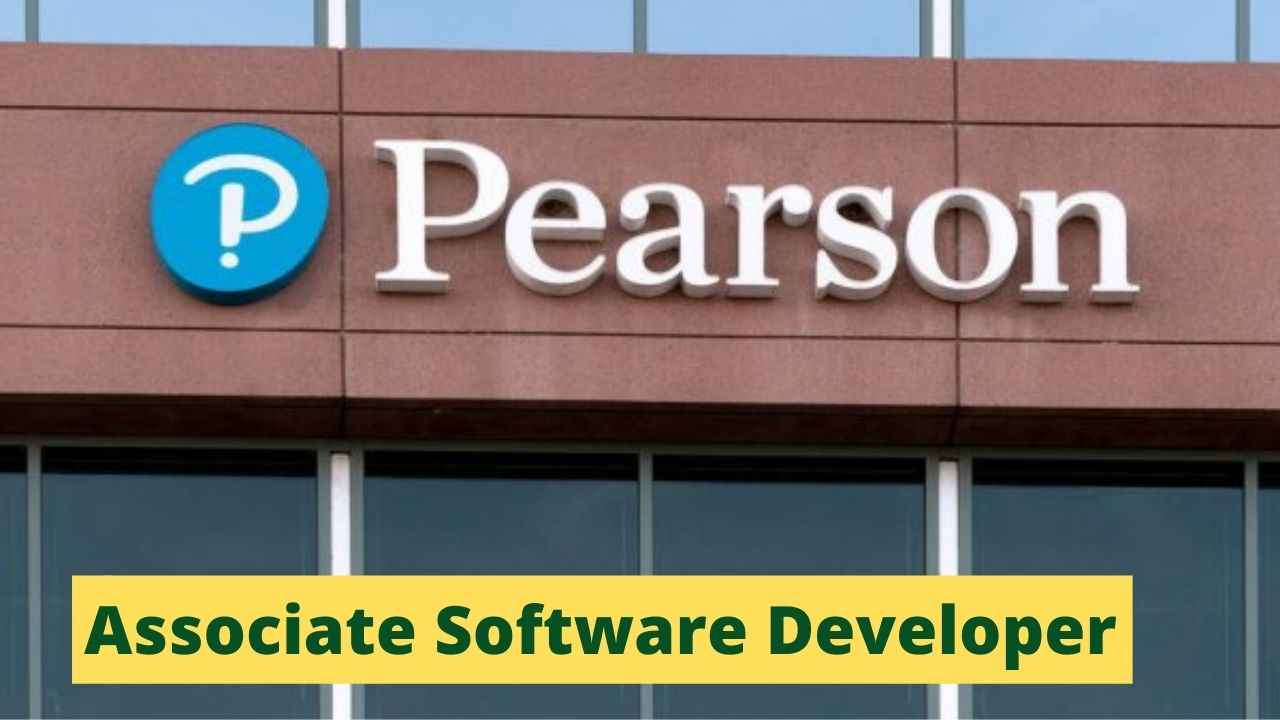 Pearson offer job offer as Associate Software Developer for fresher