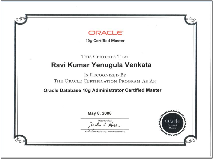 Oracle Free Training And Certificate