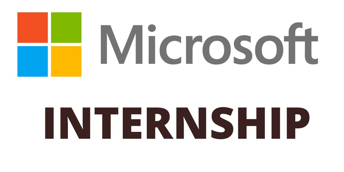 Microsoft is offering internship opportunity as Research Intern